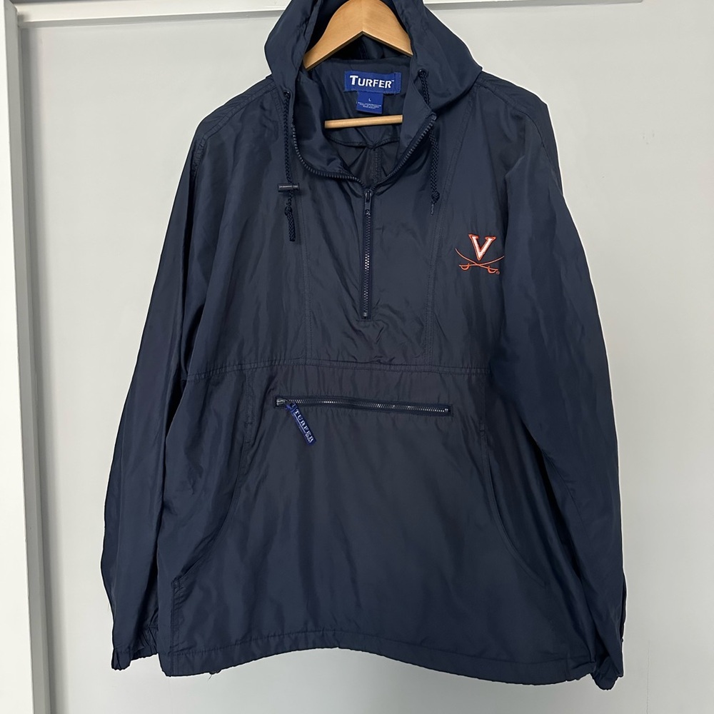 University of‎ Virginia Navy Windbreaker with Hood